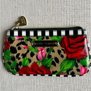 Betsey Johnson cosmetic pouch